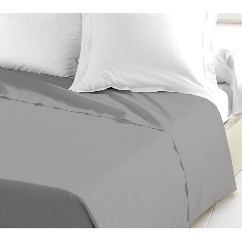 LE DRAP PLAT 2 Personnes 100 Coton