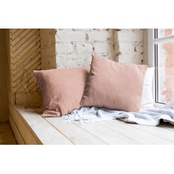 Taies carrées en gaze de...