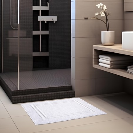 Tapis de salle de bain 100% Coton - 500g/m²